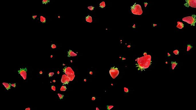 草莓冲屏飞来