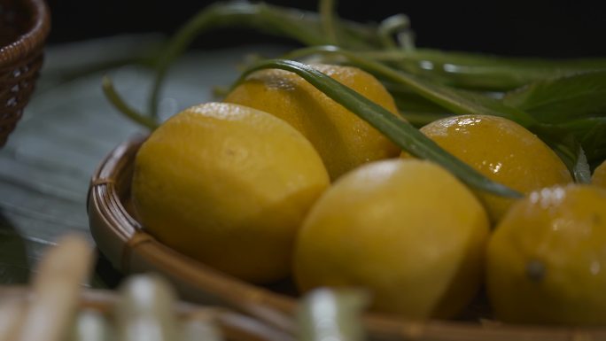 春分时节 云南野菜超清素材一