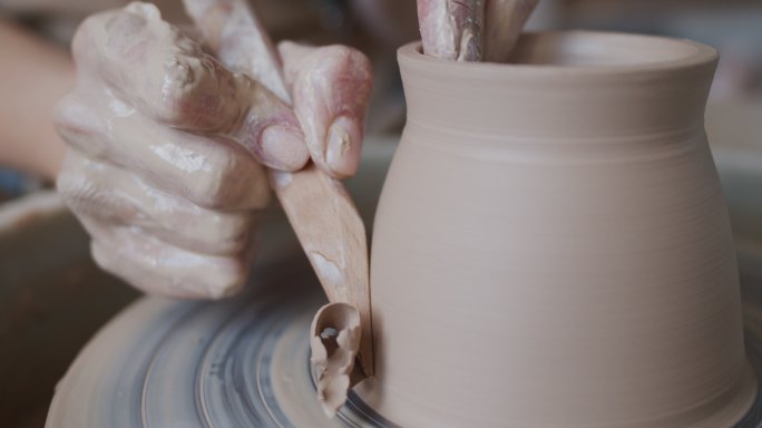 陶瓷制作匠心工匠工艺流程瓷器手工