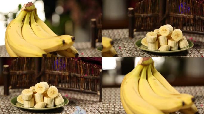 【镜头合集】热带水果香蕉 (