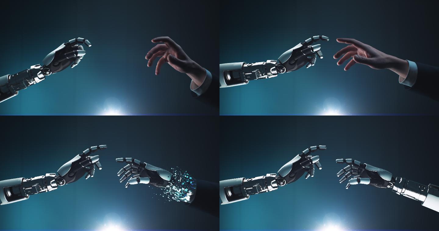 机器人将人类变成半机器人
