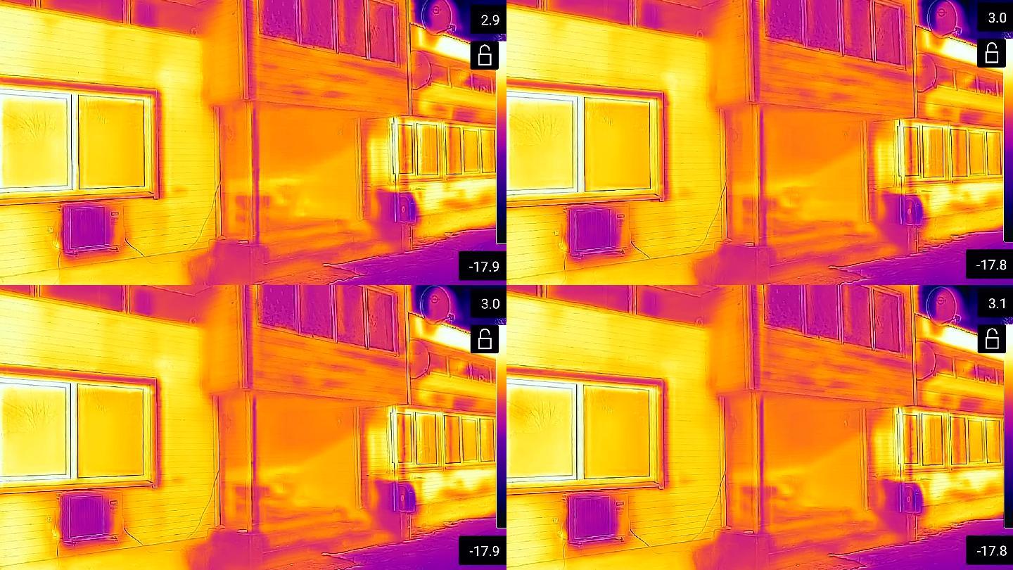 房子热图像热成像热感应红外线