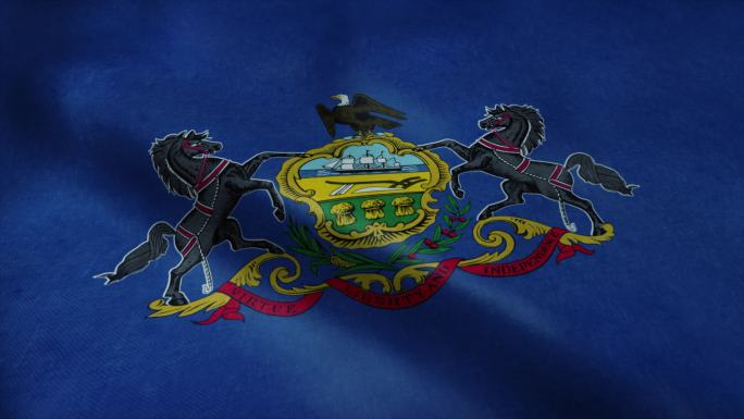 宾夕法尼亚州的国旗