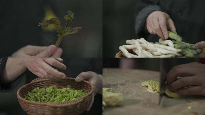 春分时节 云南野菜超清素材二