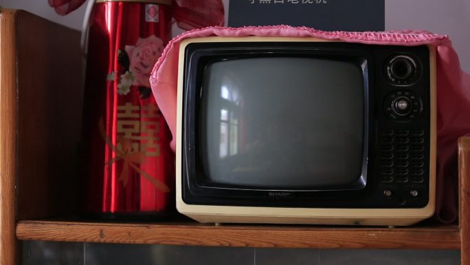 老式电视机 黑白电视 六七十年代 儿时