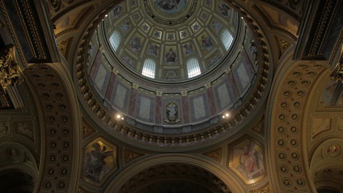 天主教圣殿穹顶宗教信仰基督教梵蒂冈