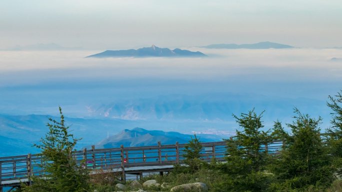 高山云海 冰山梁