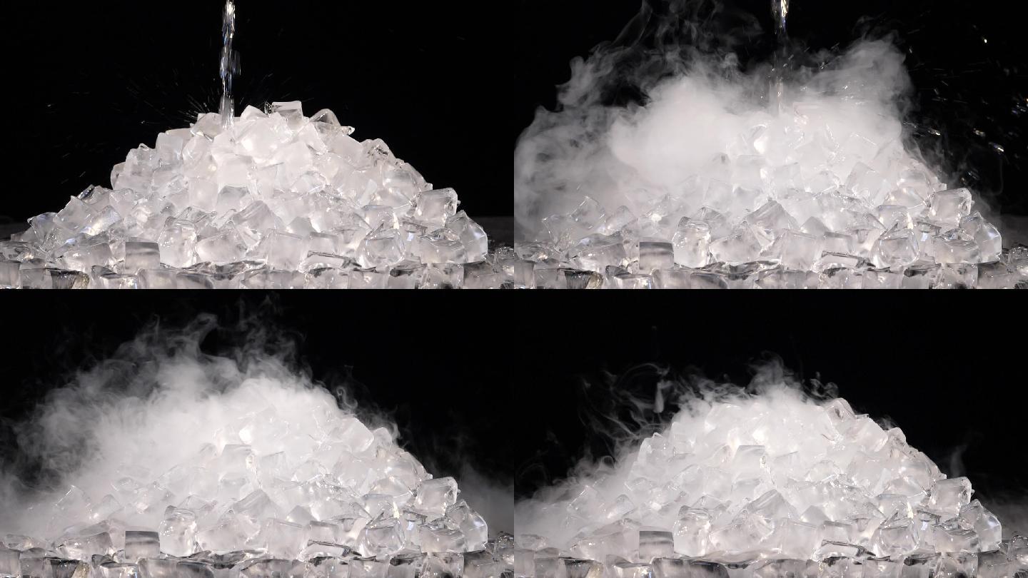干冰高纯度可食用餐饮干冰创意冒烟菜梦幻烟雾干冰顺丰包邮次日达-阿里巴巴