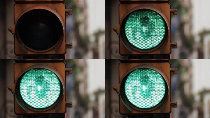 交通灯红绿灯指示灯规则公路