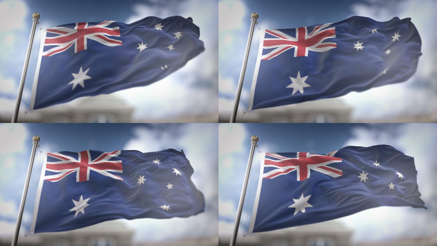 澳大利亚国旗袋鼠考拉旗帜