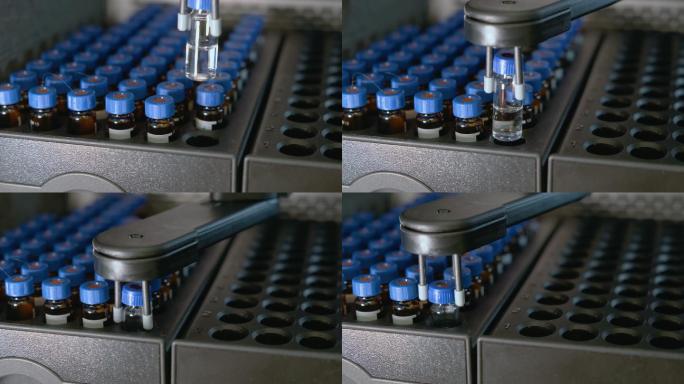 化学实验室药物和疫苗的开发。