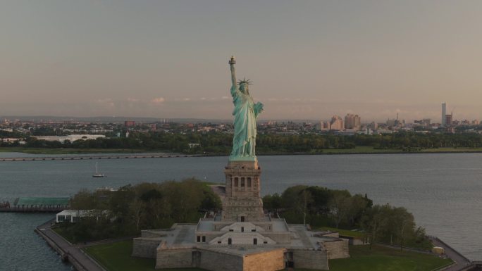 自由女神像象征美国美利坚合众国