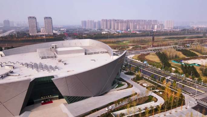郑州中原区 大剧院 奥林匹克中心 博物馆