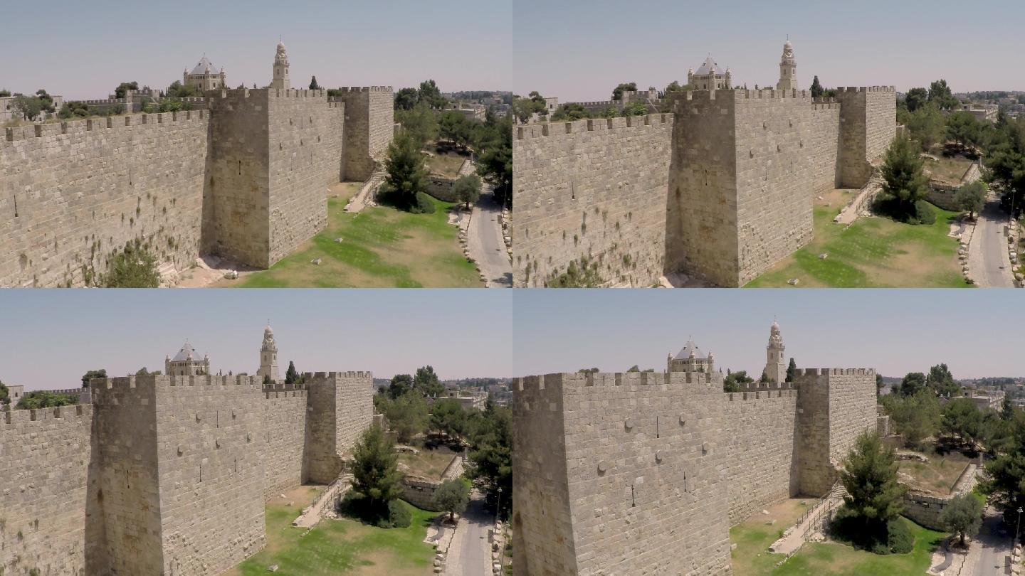 耶路撒冷旧城国外风光古建筑