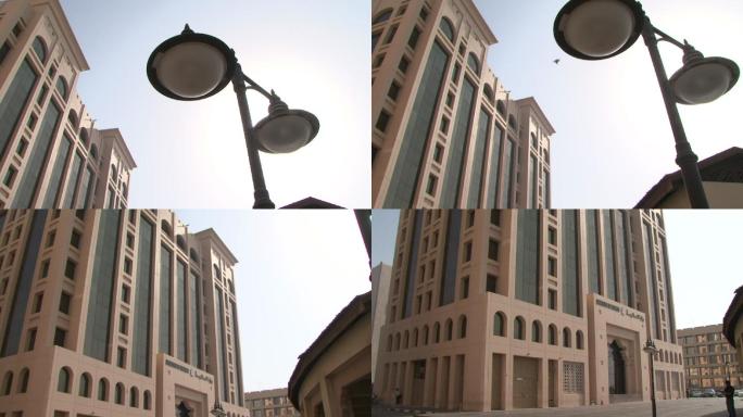 迪拜财政和工业部建设航拍宣传高楼大厦经济