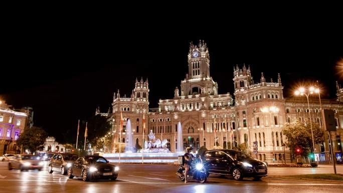 马德里市政厅阿尔卡拉广场