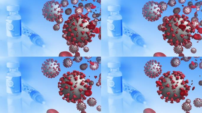 冠状病毒与疫苗新冠疫情防控防疫接种核酸检