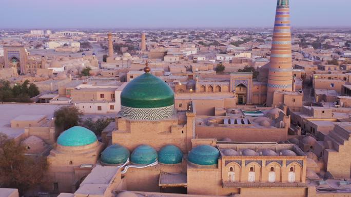 乌兹别克斯坦希瓦城市风光