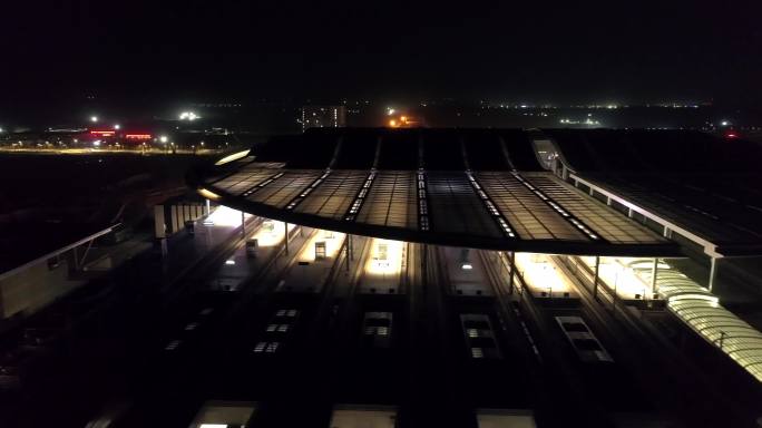 【4k航拍】亚洲最大高铁站雄安站
