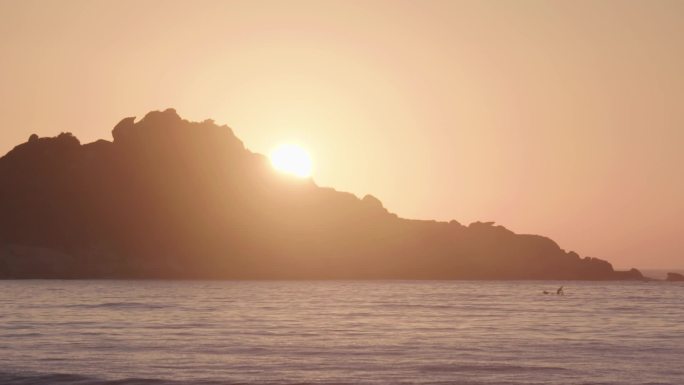 海浪 大海 海边 自然 美好 朝阳 日出