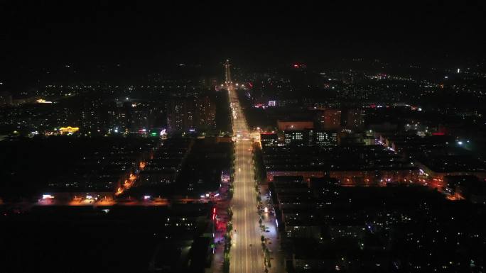 烟台莱州城市夜景