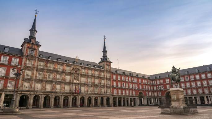 西班牙马德里城市广场