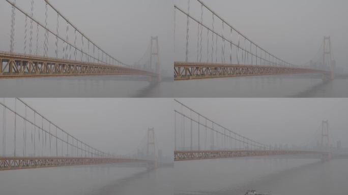 武汉杨泗港大桥航拍