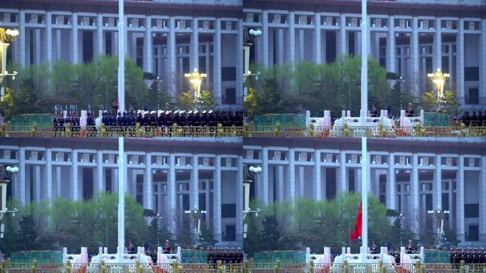 【升国旗】天安门广场早上升旗仪式全过程