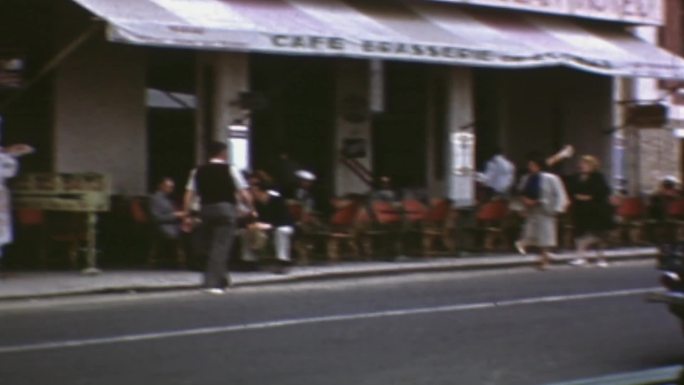 40年代路边咖啡厅