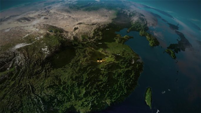 荆州地形图