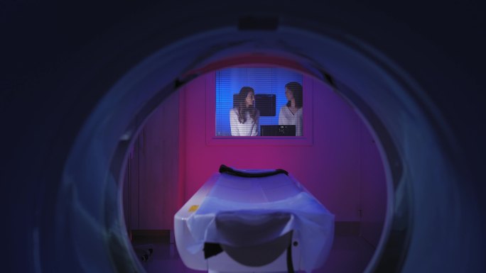 CT扫描脑科放射科断面三维立体