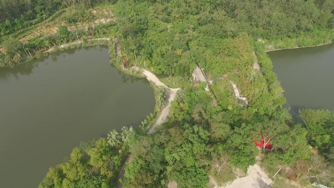 兴隆花园全景 山水之间 美丽花园