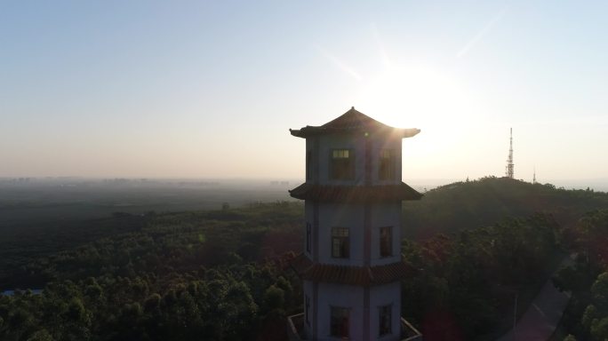 高山岭航拍 风景风光