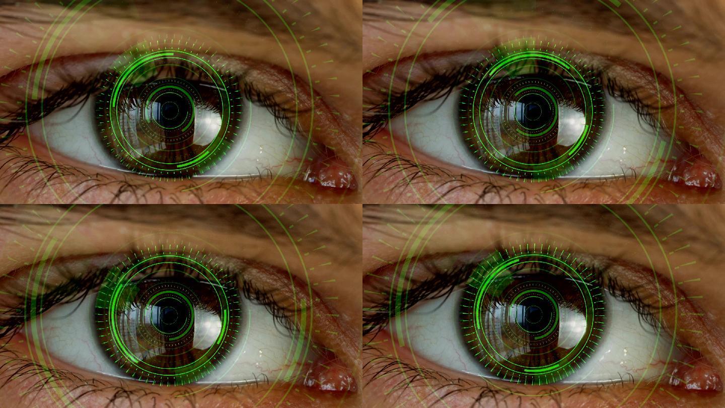 具有未来视觉系统的人眼