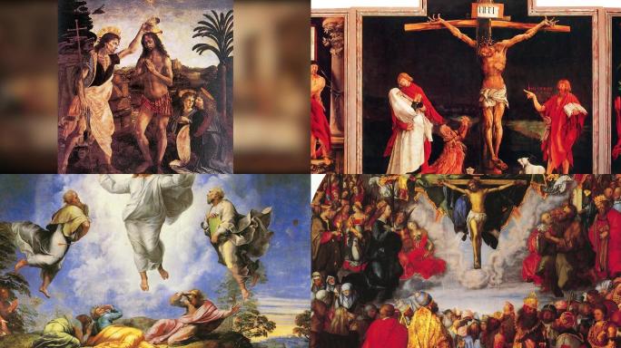 欧洲油画，耶稣，文艺复兴
