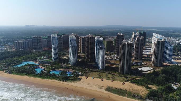 长岛蓝湾地产 海景房 海边风景