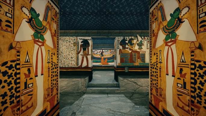 古墓壁画古埃及漫游古世纪