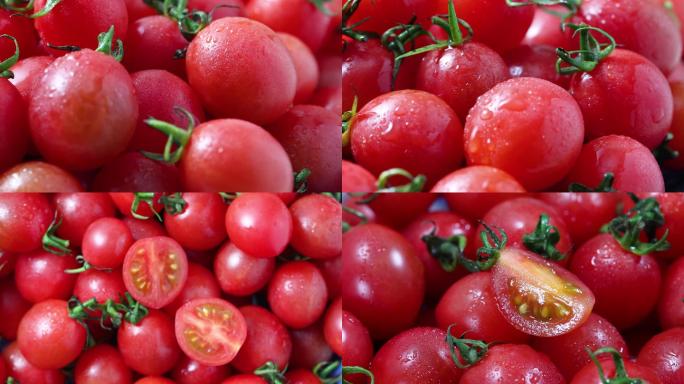 小蕃茄西红柿水果展示
