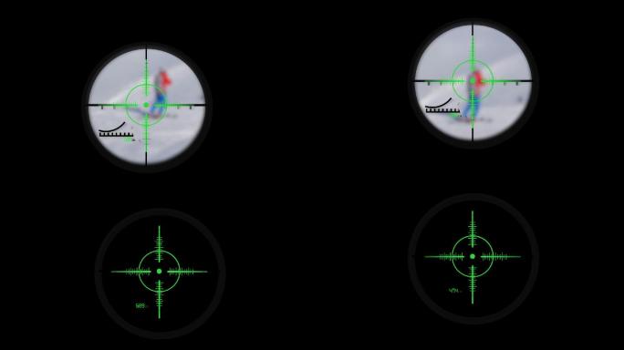 倍镜 瞄准镜视野1