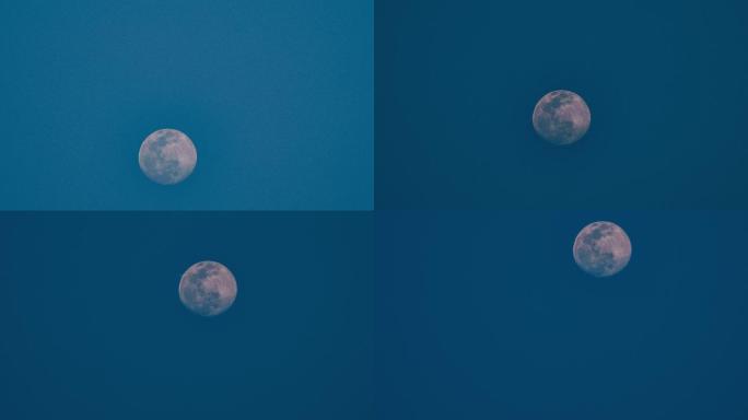 4k月亮延时摄影