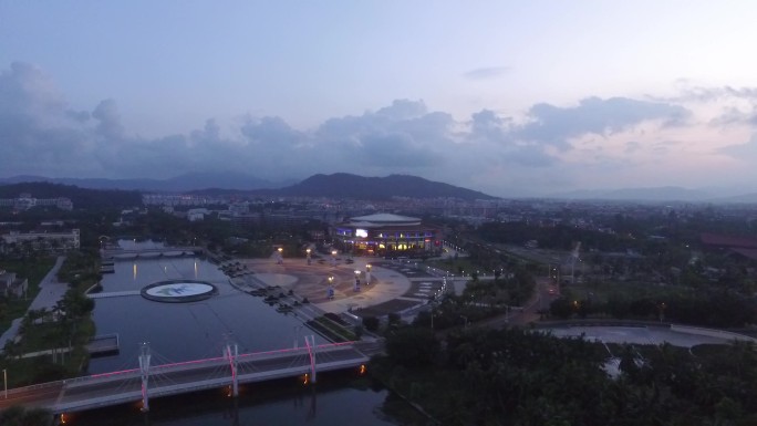 兴隆康乐大剧院夜景