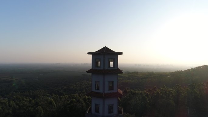 高山岭 高塔 风景风光