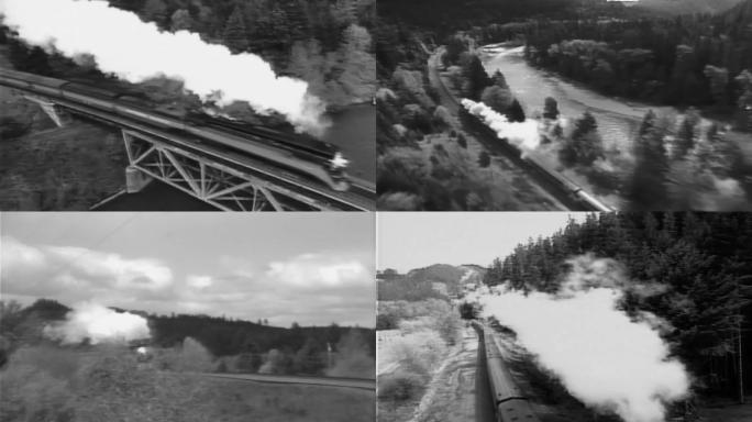 50年代蒸汽火车
