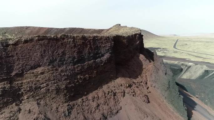 乌兰哈达火山航拍