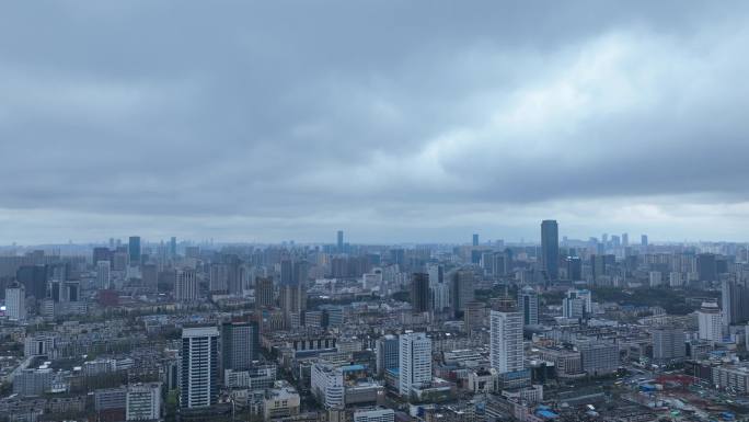 【4K】合肥市庐阳区风暴延时