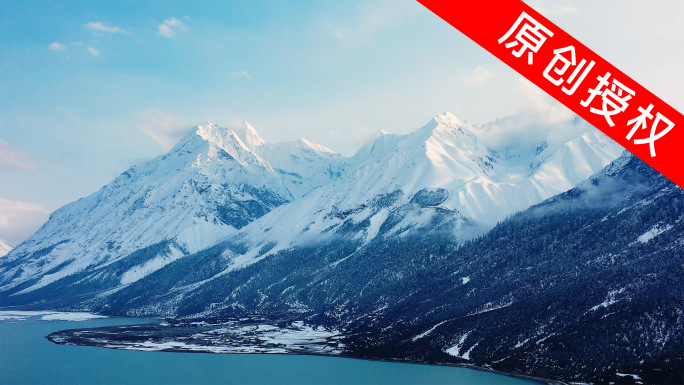 唯美西藏雪山航拍合集4K实拍