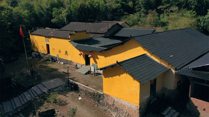 衢州 常山 万寿寺02 4K航拍