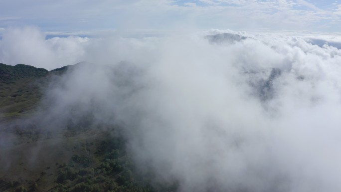 太行山析城山中条山伏牛山穿云山峰白云