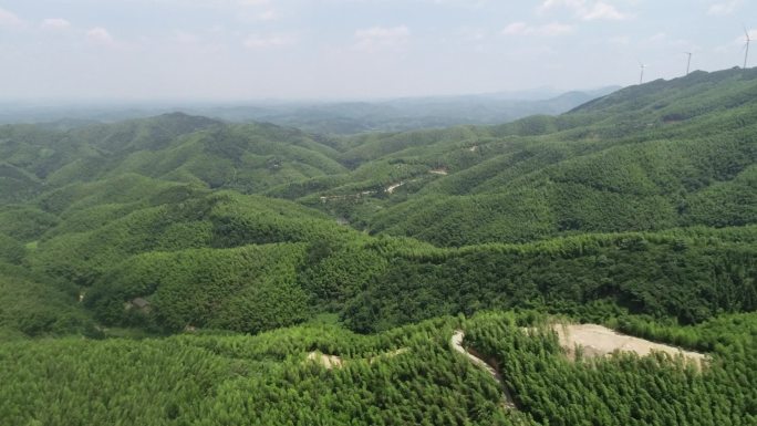 山区高空航拍