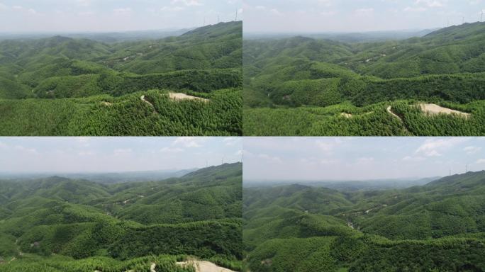 山区高空航拍